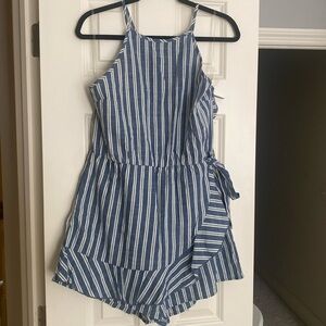 NWT size XXL striped romper